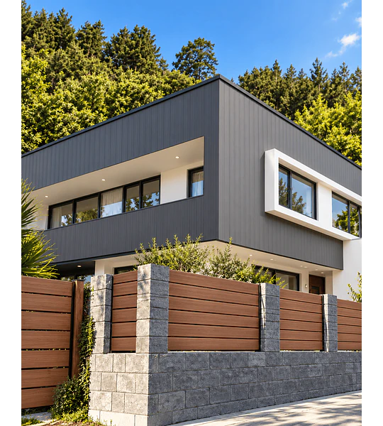 Revestimiento Exterior WPC Coextruido Quiebravista 164,5x20x2900 mm