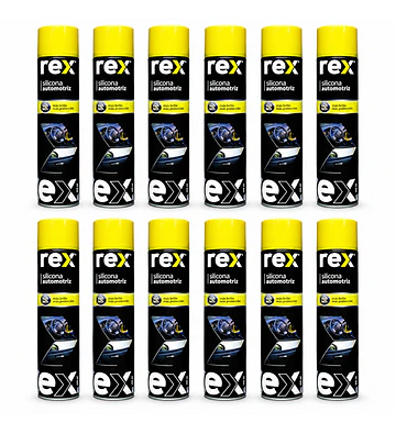 12x Silicona Automotriz, Tarro 650 ml