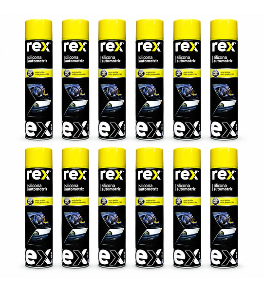 12x Silicona Automotriz, Tarro 650 ml