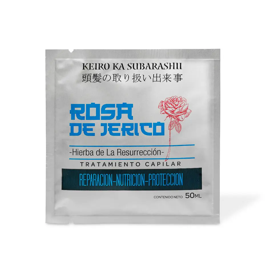 ROSA DE JERICO SACHET MÁSCARA CAPILAR 50 ML. 1