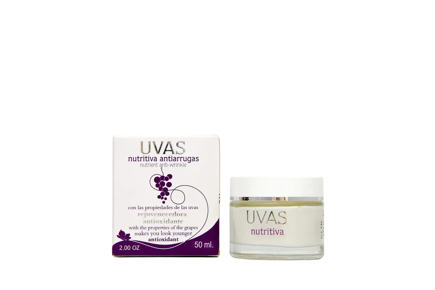 UVAS CREMA FACIAL ANTIARRUGAS PREMIUM  50 ML 1