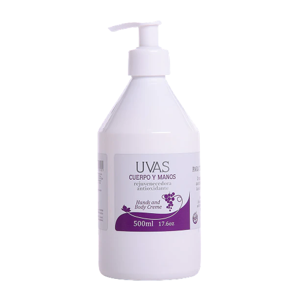 UVAS CREMA CUERPO Y MANOS 500 ML