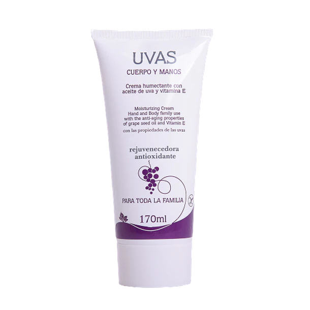 UVAS CREMA CUERPO Y MANOS 170 ML