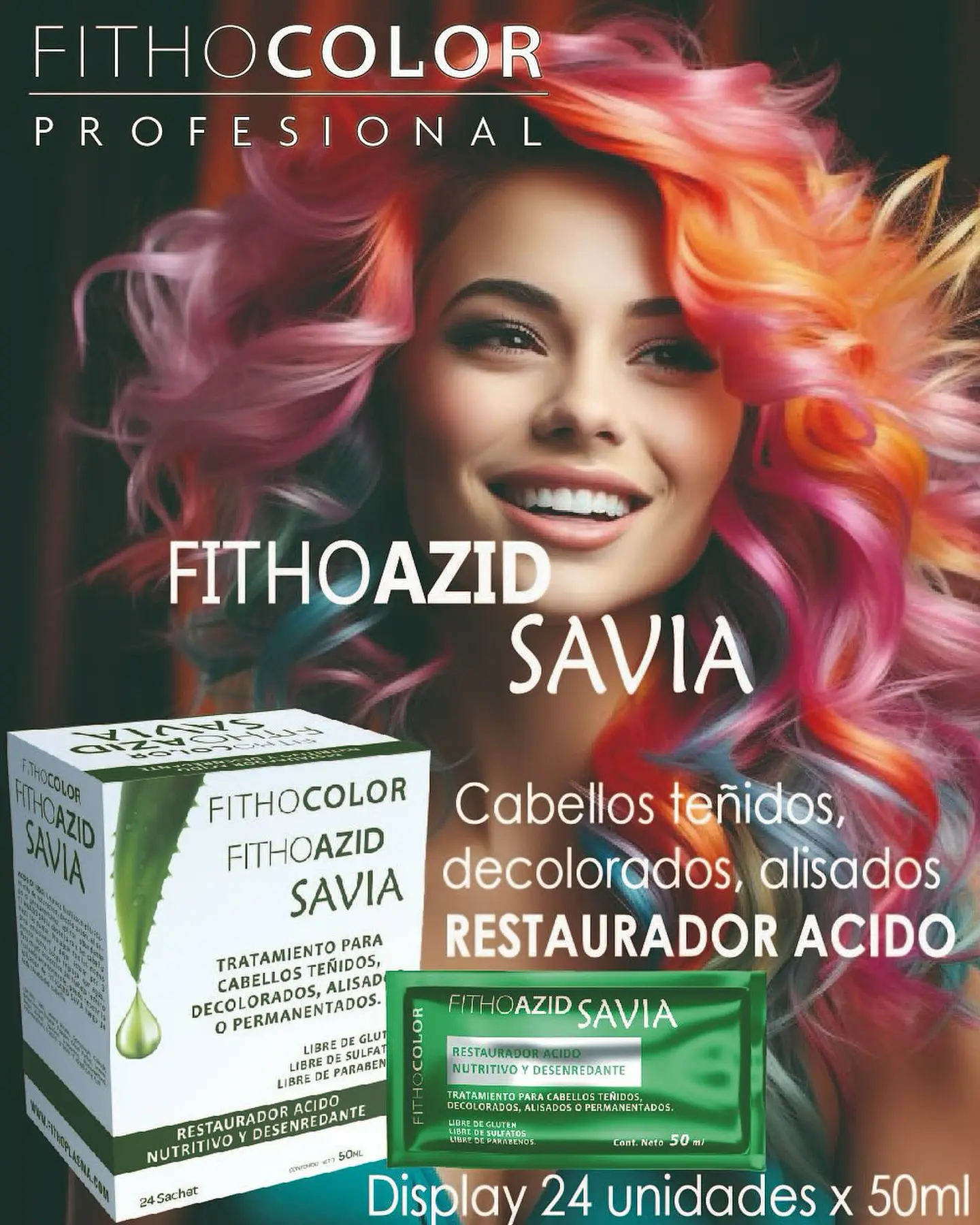 FITHOAZID SAVIA SACHET RESTAURADOR ÁCIDO (24 U) 1
