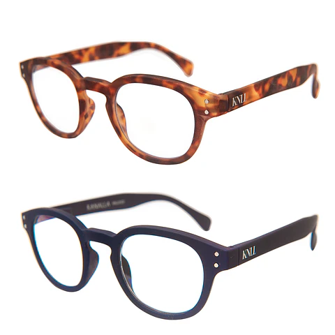 Pack 2 Lentes de Lectura Filtro Luz Azul y UV mod Folie Tortoise / Azul