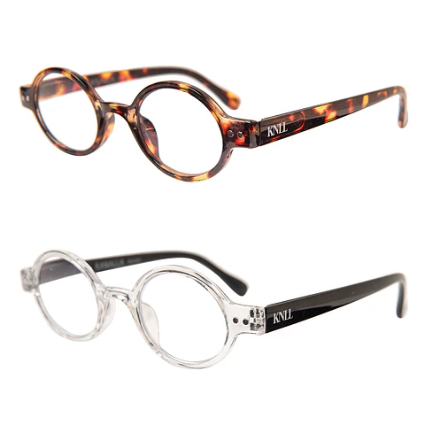 Pack 2 Lentes de Lectura Filtro Luz Azul y UV mod Elegant Tortoise / Transparente
