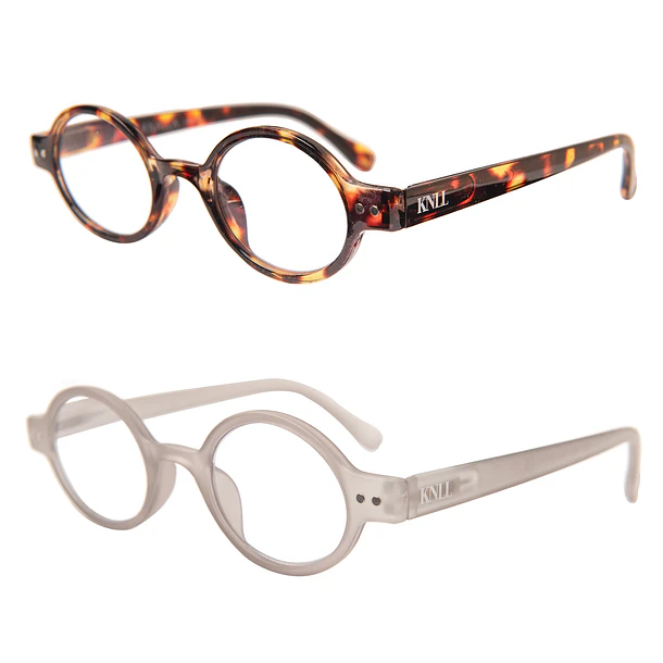 Pack 2 Lentes de Lectura Filtro Luz Azul y UV mod Elegant Tortoise / Gris