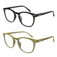 Pack 2 Lentes de Lectura Filtro Luz Azul y UV mod Avocat Negro / Oliva - Miniatura 1