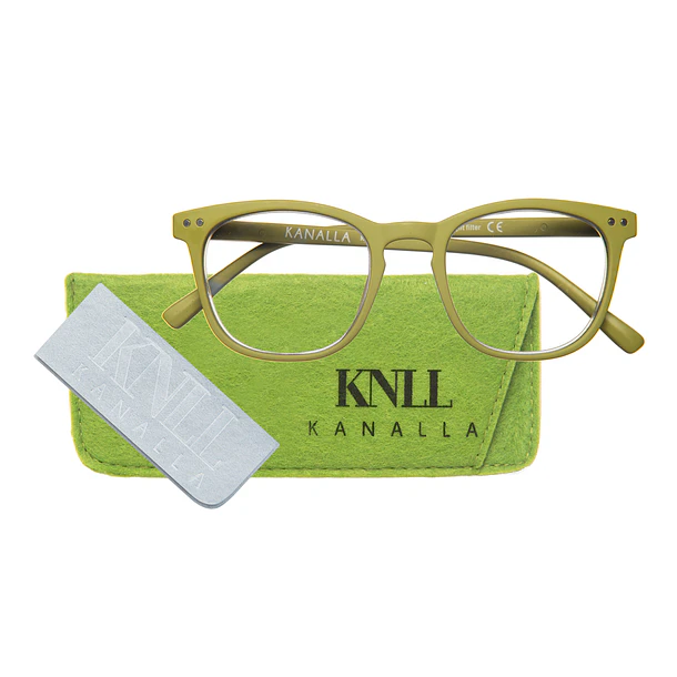 Pack 2 Lentes de Lectura Filtro Luz Azul y UV mod Avocat Transparente / Oliva 3