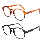 Pack 2 Lentes de Lectura Filtro Luz Azul y UV mod Naranja / Negro 1