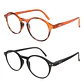 Pack 2 Lentes de Lectura Filtro Luz Azul y UV mod Naranja / Negro - Miniatura 1