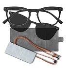 Lentes Opticos Lectura Presbicia Clip On Sol Avocat Negro 1