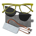 Lentes Opticos Lectura Presbicia Clip On Sol Avocat Olivo 1