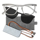 Lentes Opticos Lectura Presbicia Clip On Sol Avocat Transparente 1