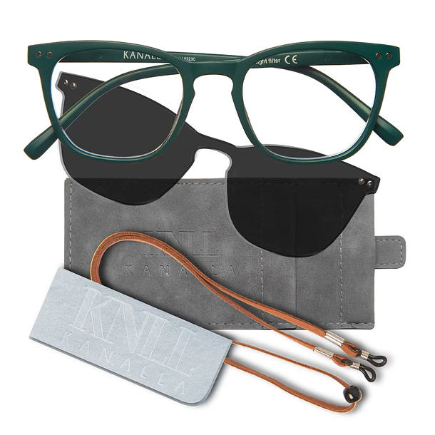 Lentes Opticos Lectura Presbicia Clip On Sol Avocat Petróleo