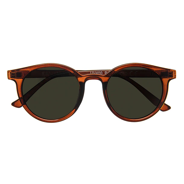 Lentes de Sol eTe Polarizados unisex Kanalla Café 3