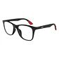 Marco optico unisex + 5 clip on de sol - Miniatura 2