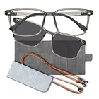 Marco optico + Clip On sol polarizado mod Precis Transparente 2