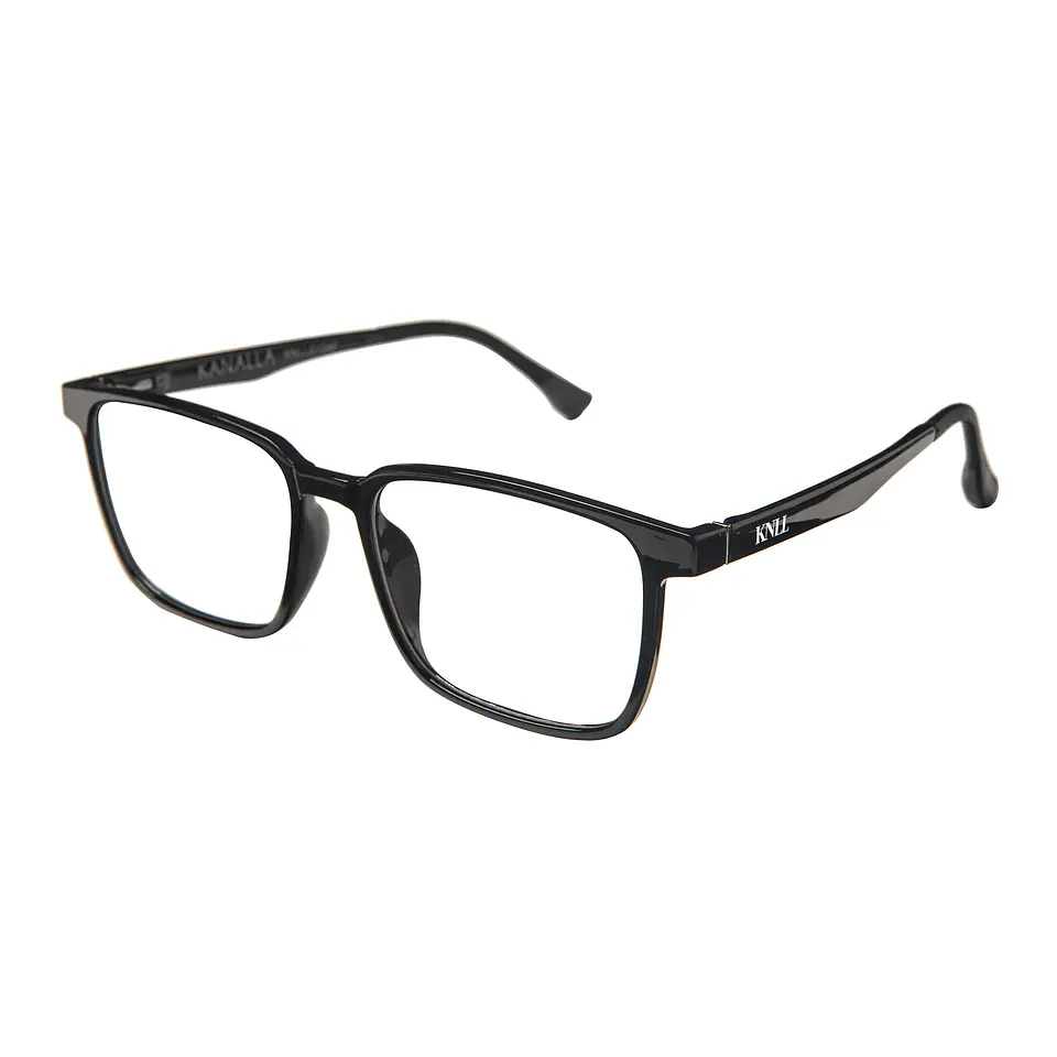 Marco optico + Clip On sol polarizado mod Precis Negro Brillante 3