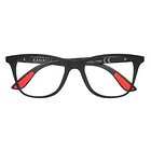 Marco optico unisex + 5 clip on de sol 8