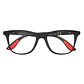 Marco optico unisex + 5 clip on de sol - Miniatura 8
