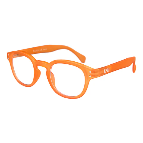 Lente Descanso Filtro Luz Azul y UV Modelo Folie Naranja
