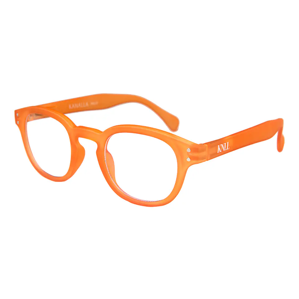 Lente Descanso Filtro Luz Azul y UV Modelo Folie Naranja 1