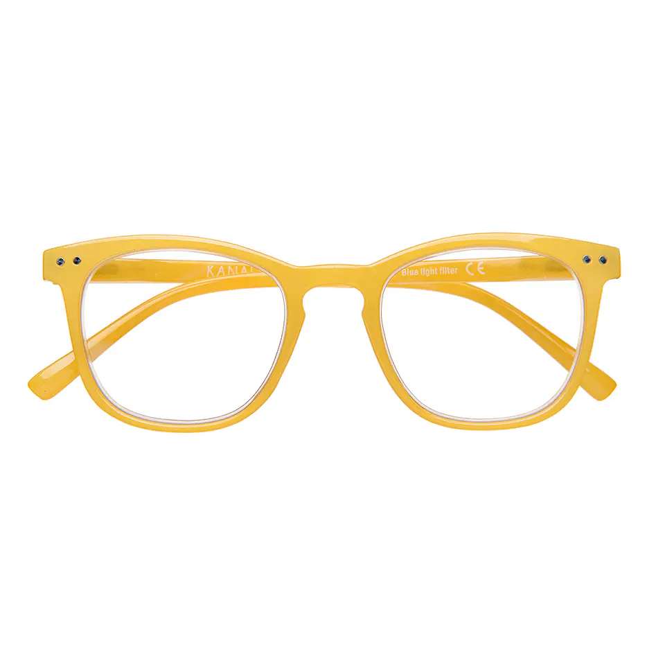 Lente Descanso Filtro Luz Azul y UV Modelo Avocat Amarillo 2