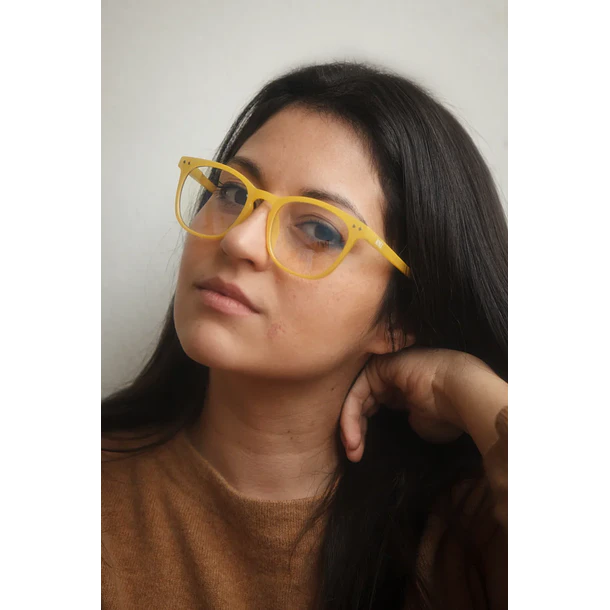 Lente Descanso Filtro Luz Azul y UV Modelo Avocat Amarillo 6