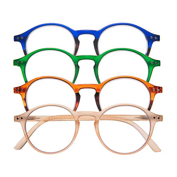 Lentes de Lectura Filtro Azul y UV mod Papillon Azul  4