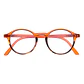 Lentes de Lectura Filtro Azul y UV mod Papillon Naranja - Miniatura 2