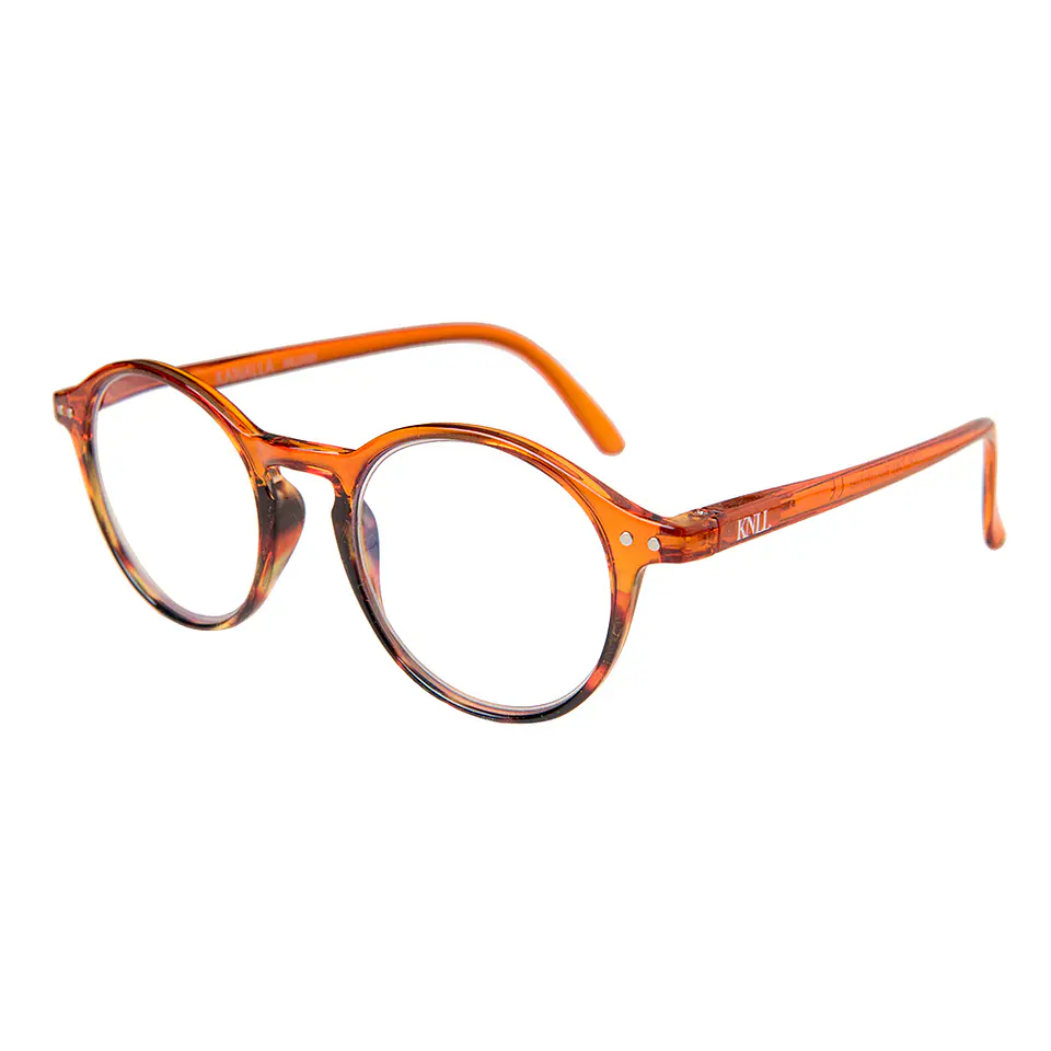 Lentes de Lectura Filtro Azul y UV mod Papillon Naranja 1