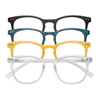 Lentes de Lectura Filtro Azul y UV mod Avocat Transparente 4