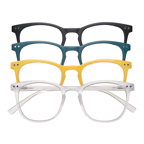 Lentes de Lectura Filtro Azul y UV mod Avocat Transparente 4