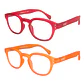 Pack 2 Lentes Descanso Filtro Luz Azul y UV mod Folie Rojo/Naranja - Miniatura 1