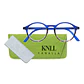 Pack 2 Lentes de Lectura Filtro Luz Azul y UV mod Papillon Azul/ Beige - Miniatura 2