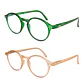 Pack 2 Lentes de Lectura Filtro Luz Azul y UV mod Papillon Verde/ Beige - Miniatura 1