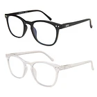 Pack 2 Lentes de Lectura Filtro Luz Azul y UV mod Avocat Negro/ Transparente 1
