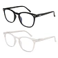 Pack 2 Lentes de Lectura Filtro Luz Azul y UV mod Avocat Negro/ Transparente - Miniatura 1