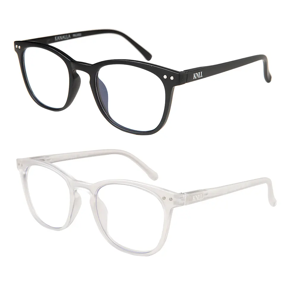 Pack 2 Lentes de Lectura Filtro Luz Azul y UV mod Avocat Negro/ Transparente 1