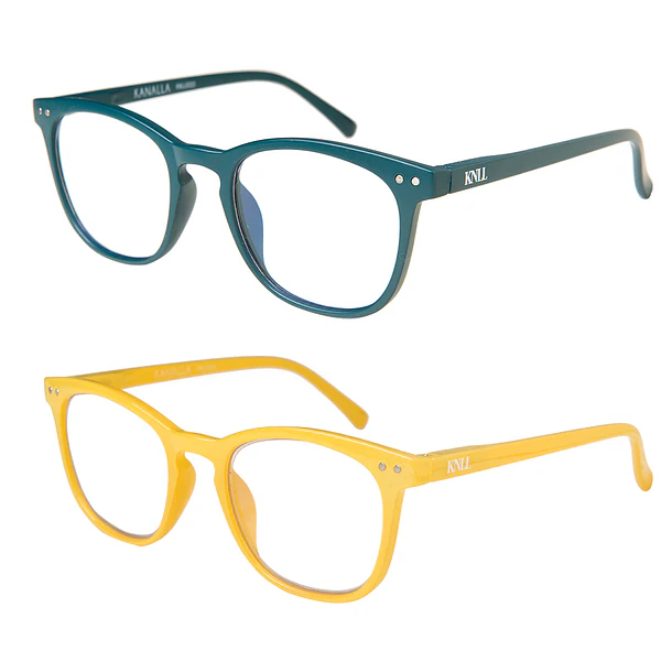 Pack 2 Lentes de Lectura Filtro Luz Azul y UV mod Avocat Verde/ Amarillo