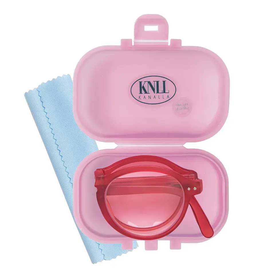 Pack 2 Lentes De Lectura Plegable Con Filtro Azul mod Naranjo/ Rojo 3