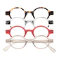 Lentes de Lectura Filtro Azul y UV mod Elegant Black&White - Miniatura 4