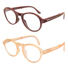 Pack 2 Lentes De Lectura Plegable Con Filtro Azul mod Café / Naranjo 1