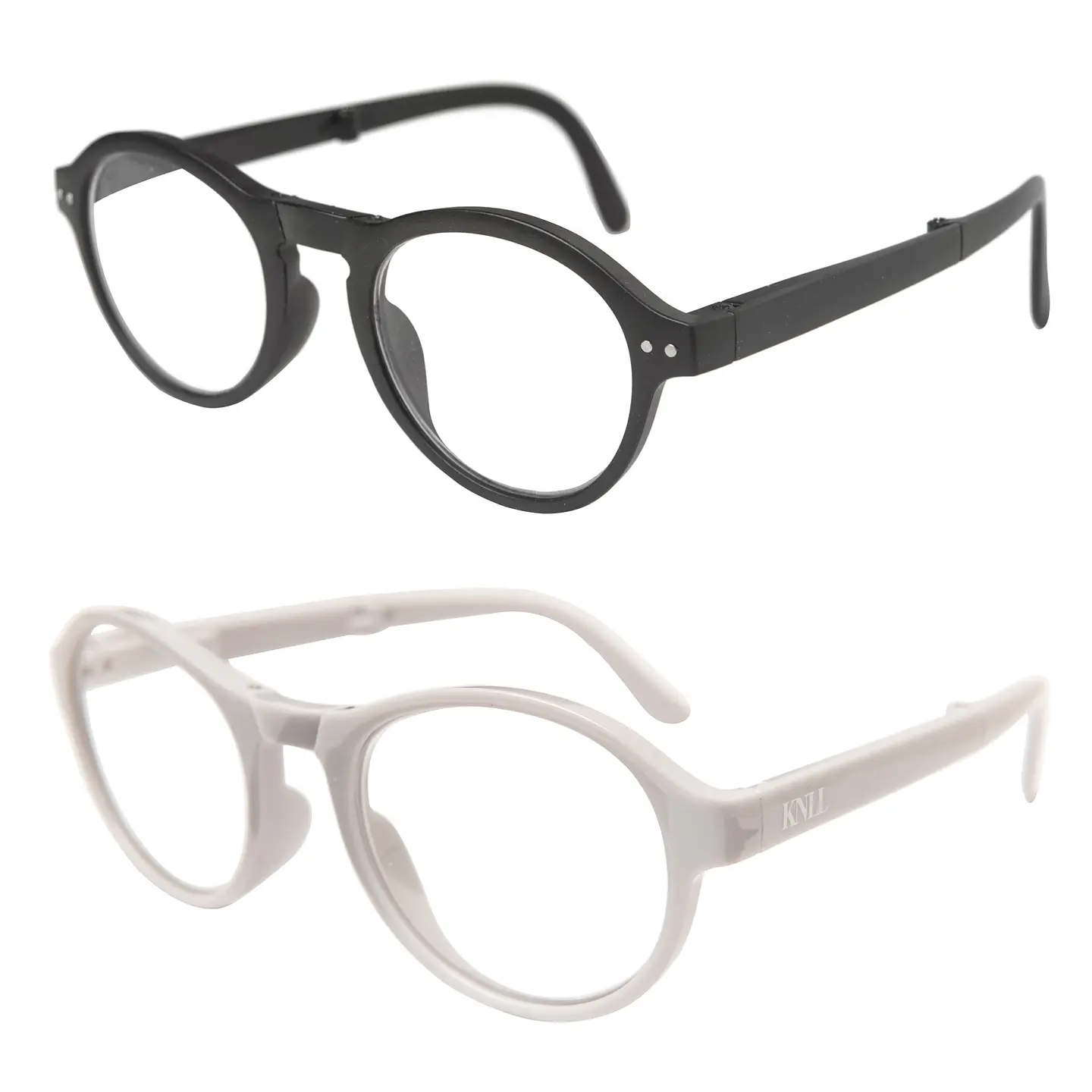 Pack 2 Lentes De Lectura Plegable Con Filtro Azul mod Gris / Negro 1