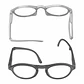 Pack 2 Lentes De Lectura Plegable Con Filtro Azul mod Gris / Naranjo - Miniatura 2