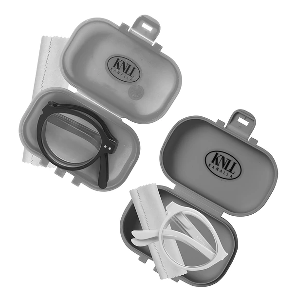 Pack 2 Lentes De Lectura Plegable Con Filtro Azul mod Gris / Naranjo 3