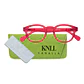 Pack 2 Lentes de Lectura Filtro Luz Azul y UV mod Folie Negro / Rojo - Miniatura 2