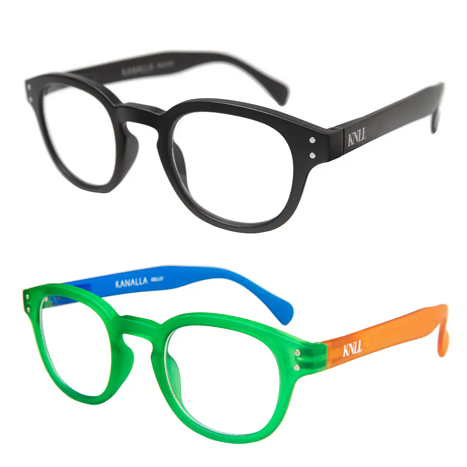 Pack 2 Lentes de Lectura Filtro Luz Azul y UV mod Folie Negro / Verde 1
