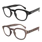 Pack 2 Lentes de Lectura Filtro Luz Azul y UV mod Folie Negro / Gris - Miniatura 1